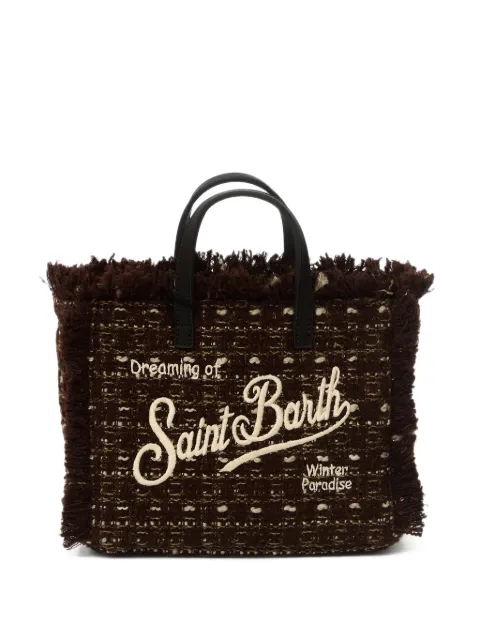 MC2 Saint Barth mini Vanity tweed tote bag