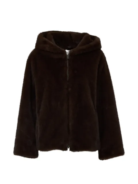 P.A.R.O.S.H. faux-fur hooded jacket