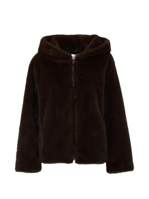 P.A.R.O.S.H. faux-fur hooded jacket