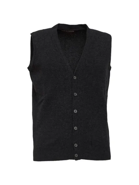 Filippo De Laurentiis button-up V-neck vest