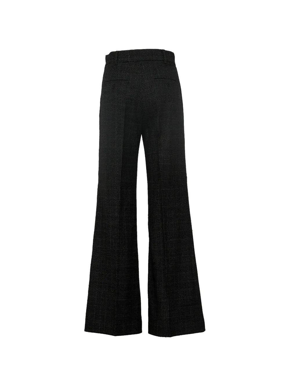 Weekend Max Mara Geruite broek Zwart