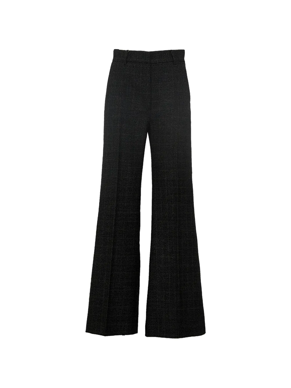 Weekend Max Mara check-pattern trousers - Noir