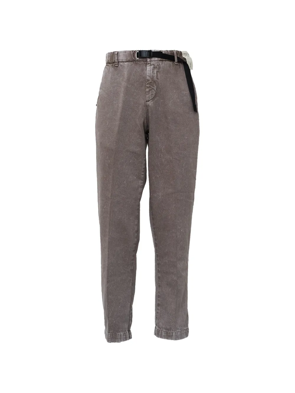 White Sand Fatigue belted trousers Beige