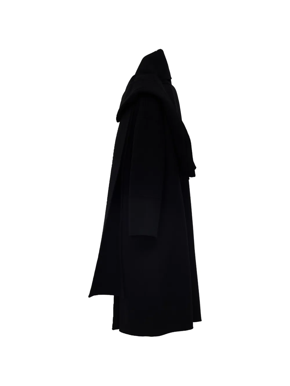 'S Max Mara scarf-detail coat Zwart