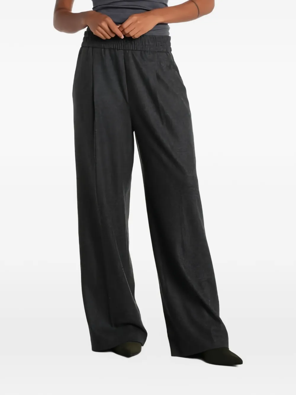 Circolo 1901 Broek met elastische taille Blauw
