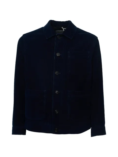 Circolo 1901 Work Jackey Indigo tiny-corduroy shirt jacket