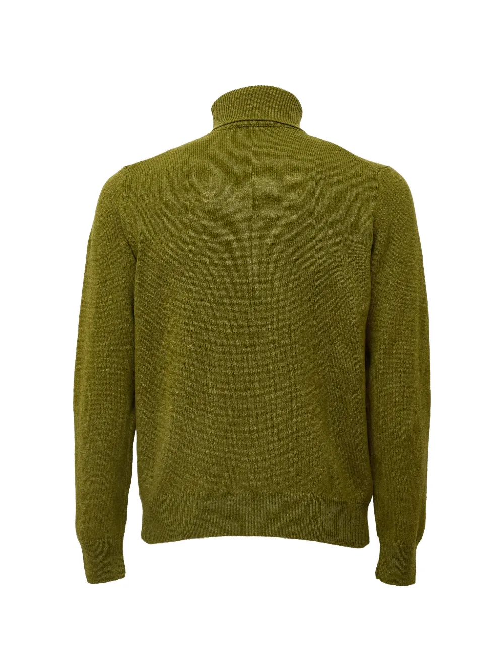 Zanone roll-neck wool sweater Groen