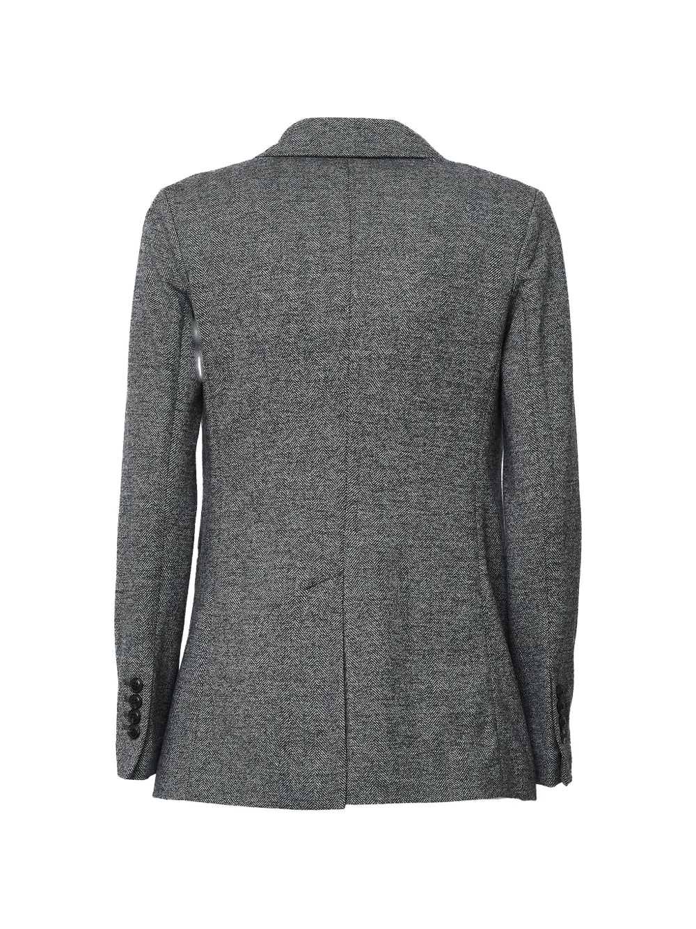 Circolo 1901 herringbone double-breasted blazer Grijs