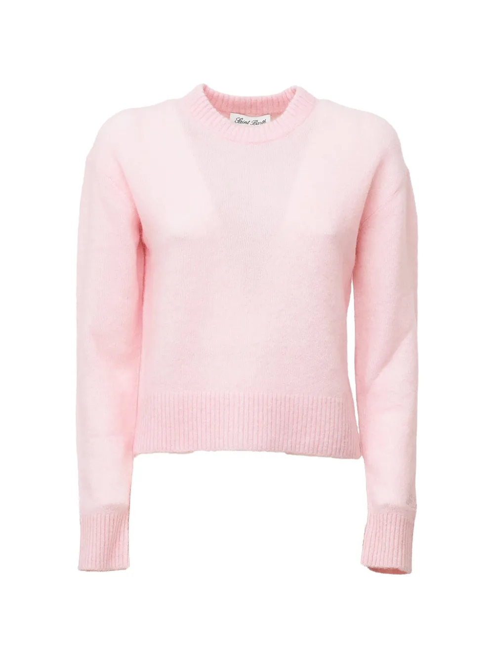 MC2 Saint Barth Lucille round-neck sweater Roze