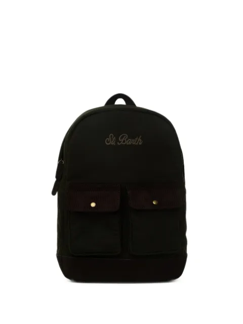 MC2 Saint Barth Cody corduroy-trim backpack