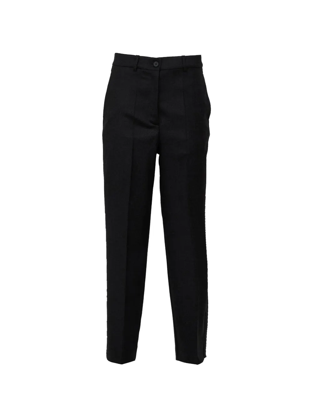 P.A.R.O.S.H. melange gabardine trousers - Grigio