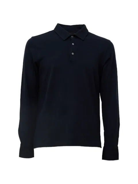 Zanone Camisa polo mangas longas