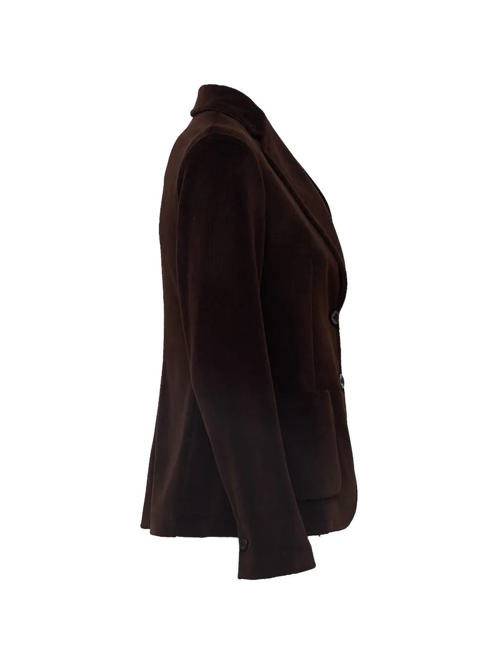 Circolo 1901 Fluwelen slim-fit blazer Bruin