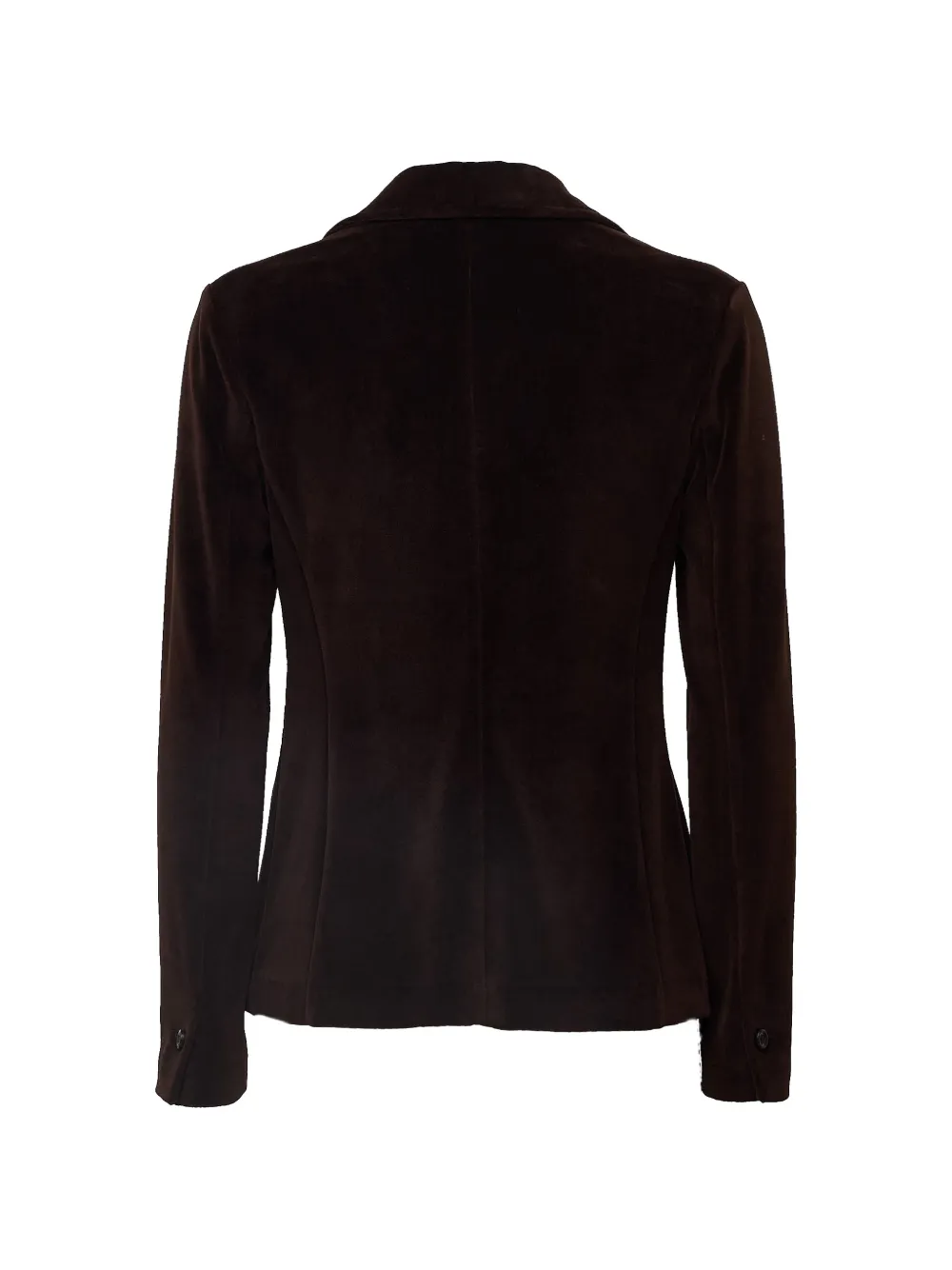 Circolo 1901 Fluwelen slim-fit blazer Bruin