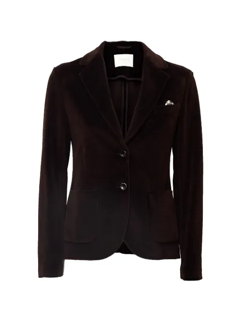 Circolo 1901 velour slim-fit blazer