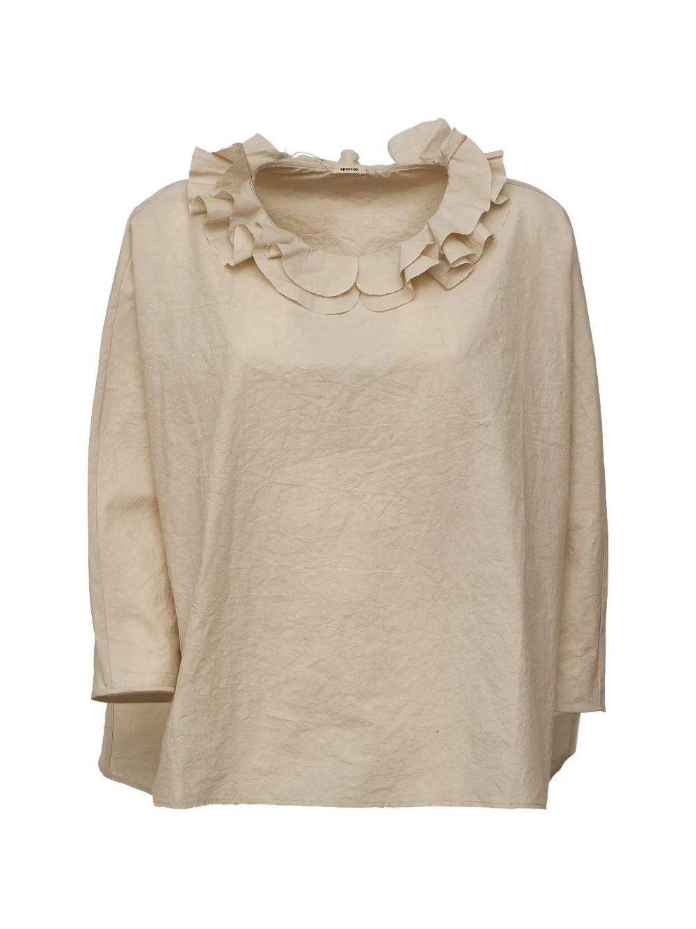 Apuntob ruffled-collar blouse