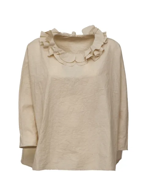 Apuntob ruffled-collar blouse