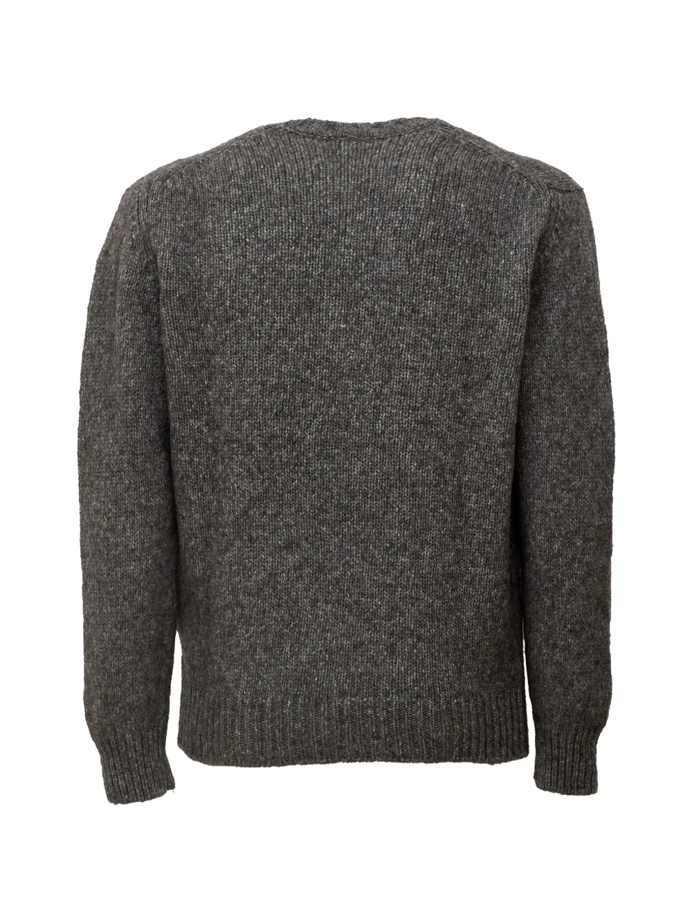 Fedeli chunky-knit crew-neck sweater Grijs
