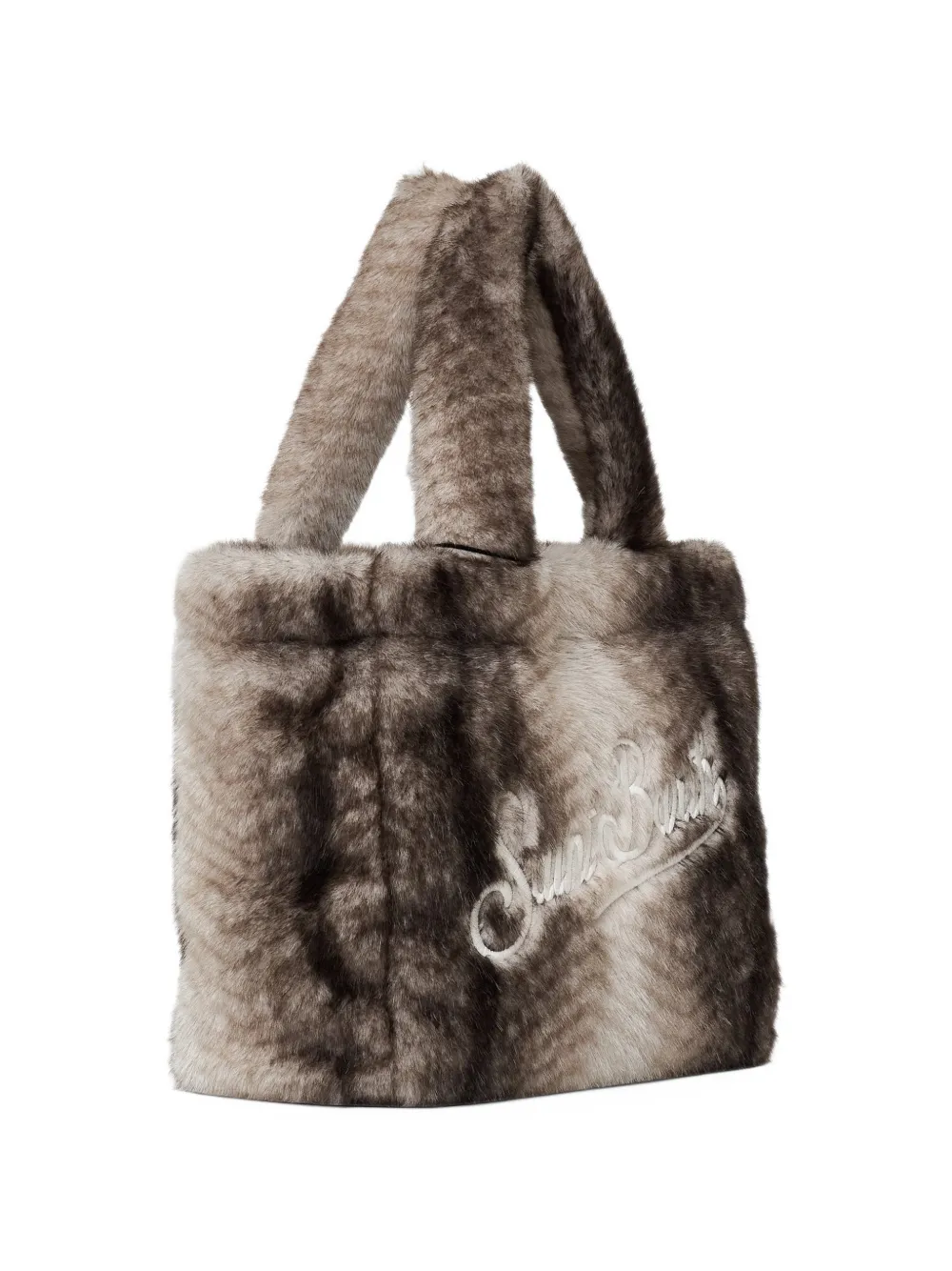 MC2 Saint Barth Colette faux-fur tote bag Bruin