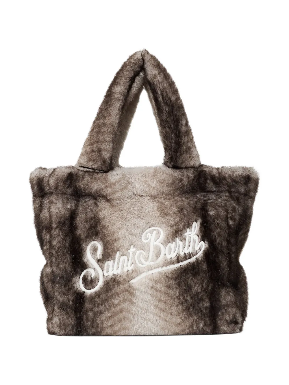 MC2 Saint Barth Colette faux-fur tote bag Bruin