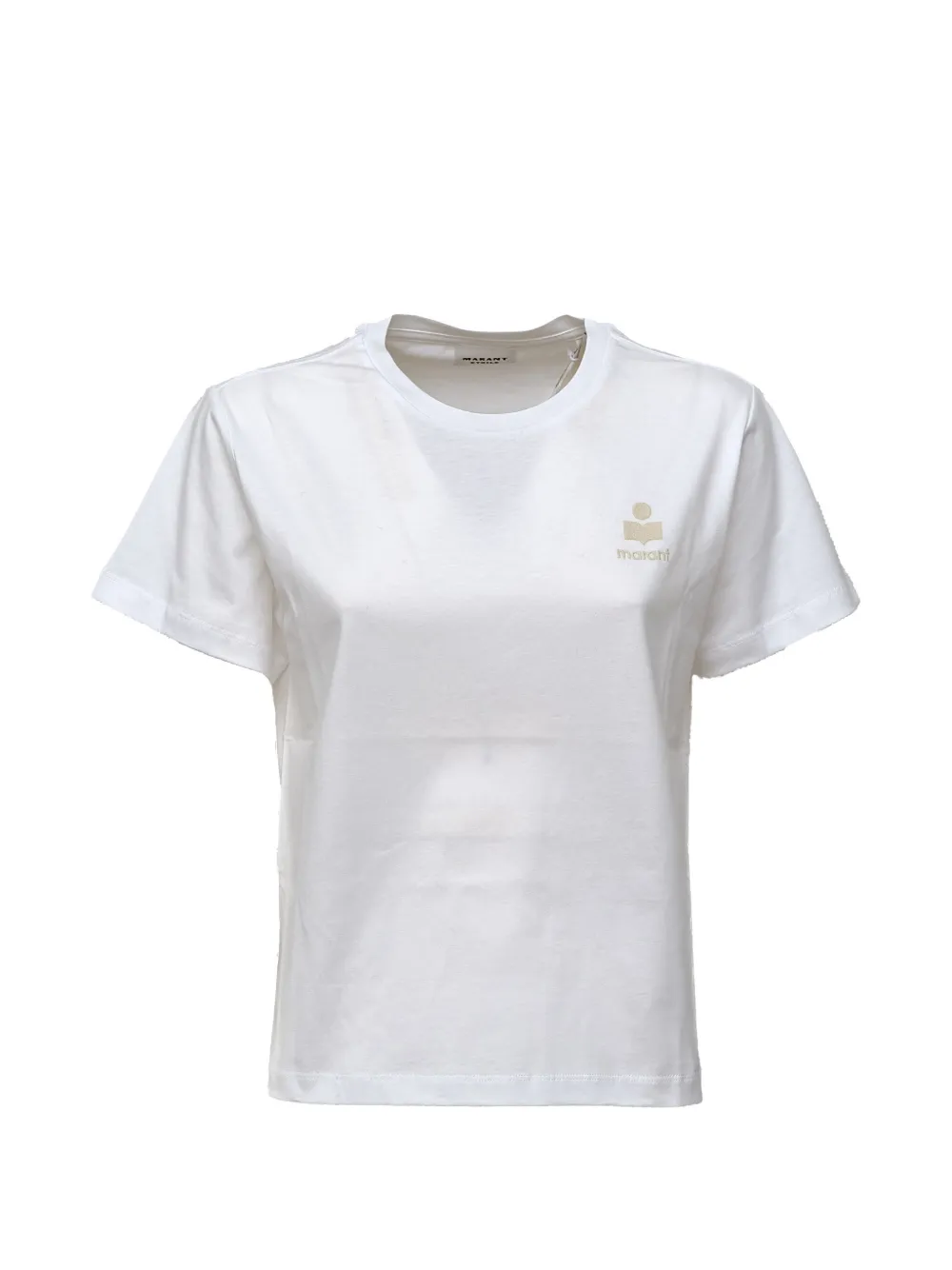 MARANT ÉTOILE T-shirt Aby con logo - Bianco