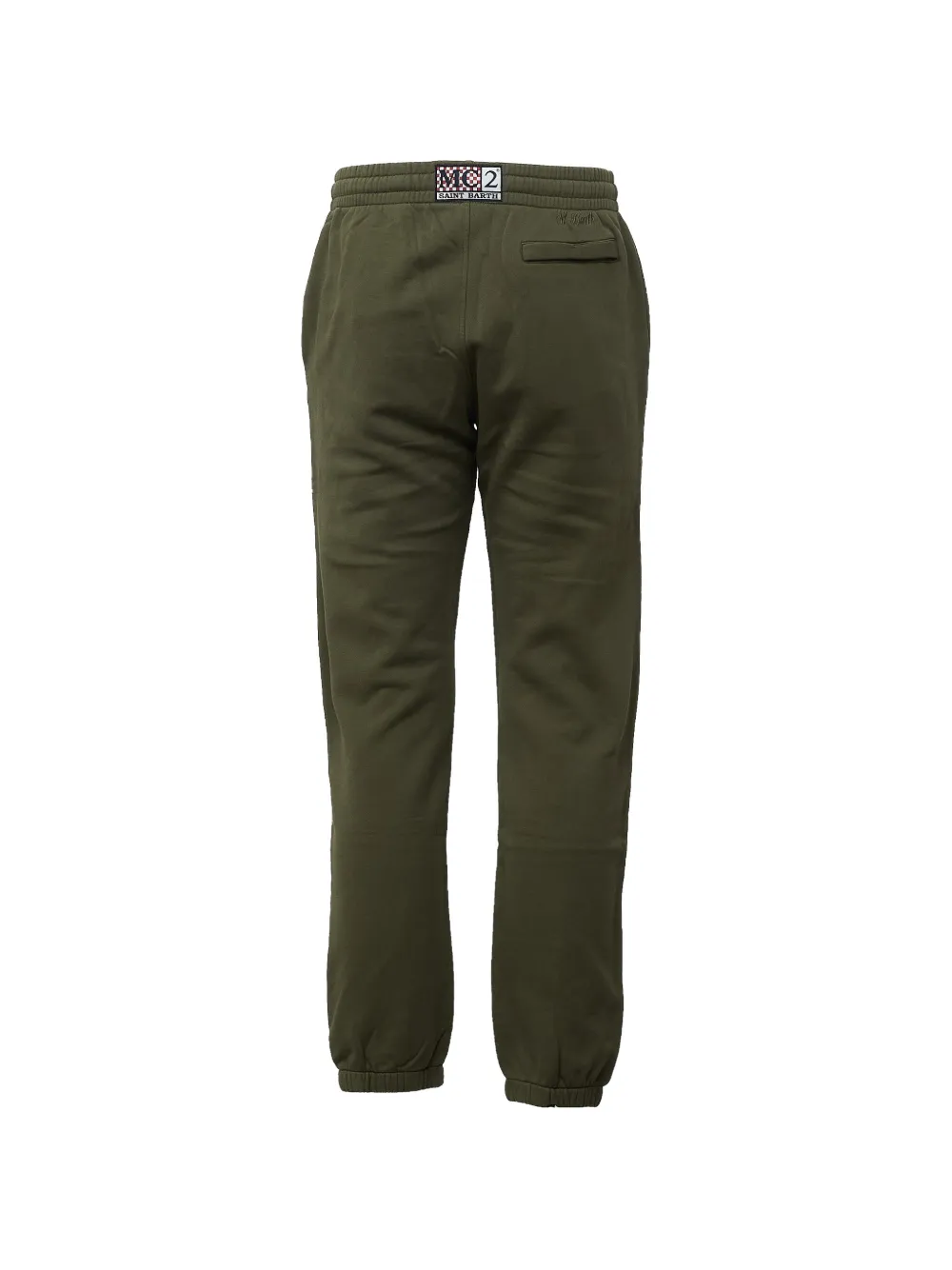 MC2 Saint Barth Bolt drawstring track pants Groen