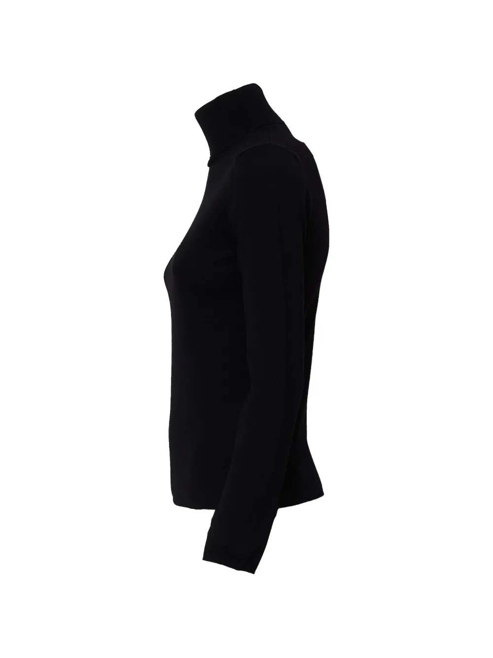 Zanone slim-fit roll-neck sweater Zwart