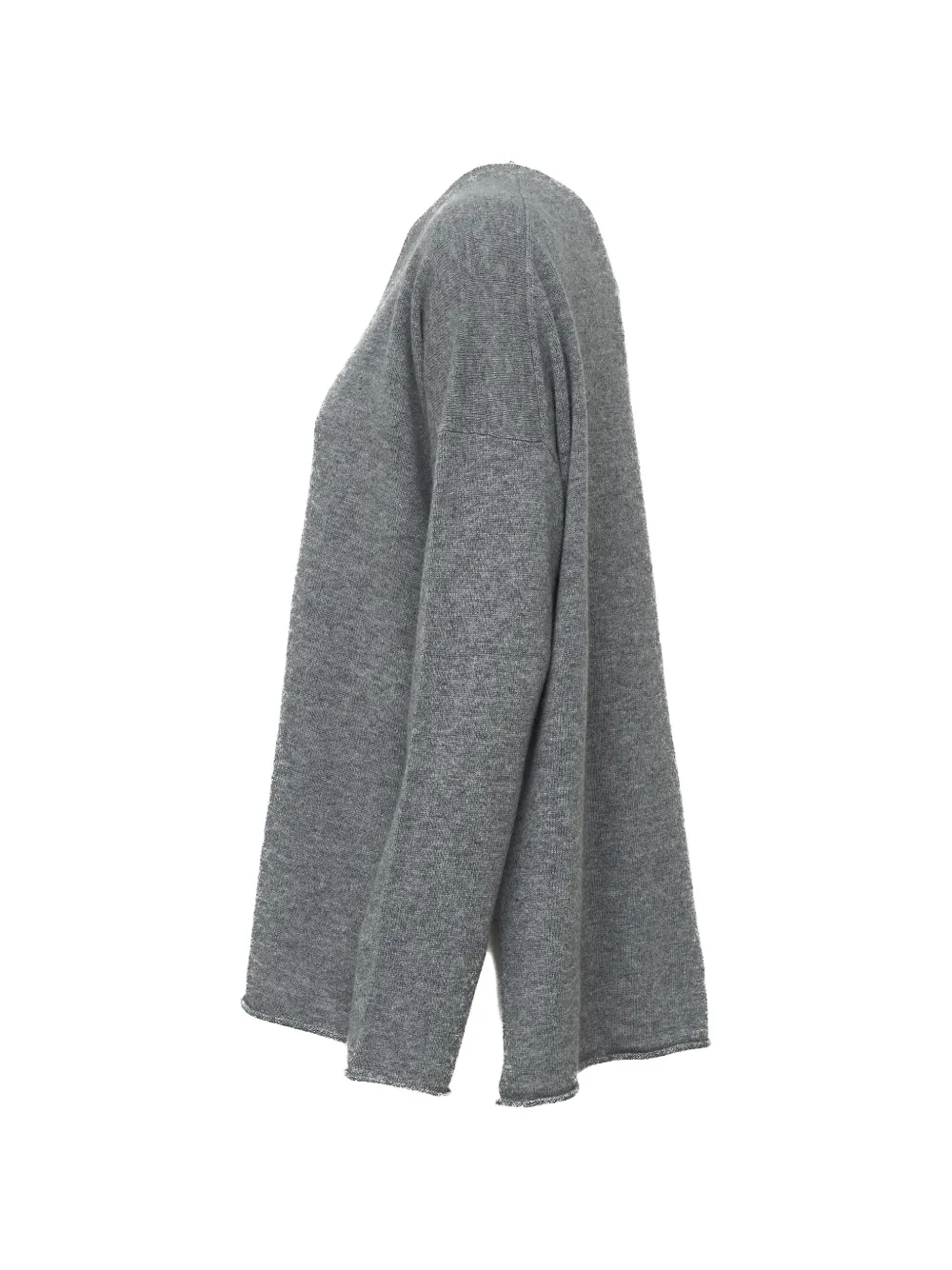 Allude Trui met V-hals Grijs