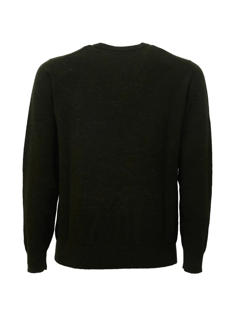 MC2 Saint Barth Heron car-embroidered sweater Groen