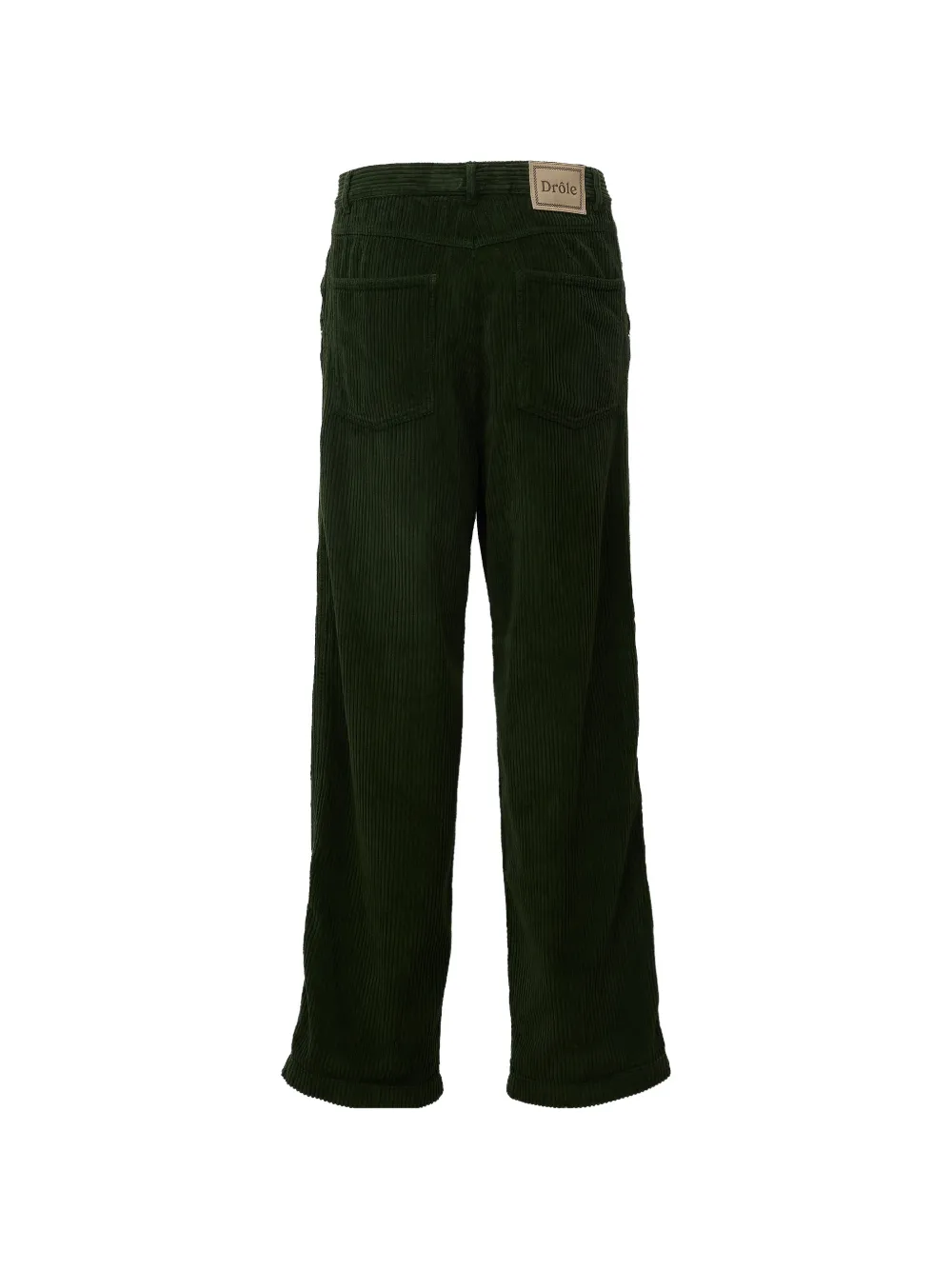Drôle De Monsieur Ribfluwelen broek Groen