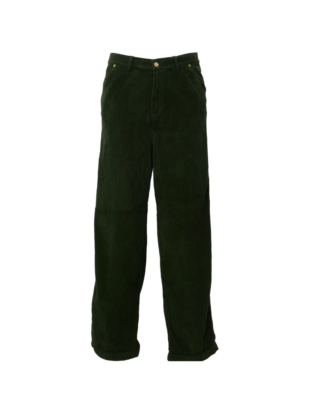 Drôle De Monsieur Ribfluwelen broek Groen