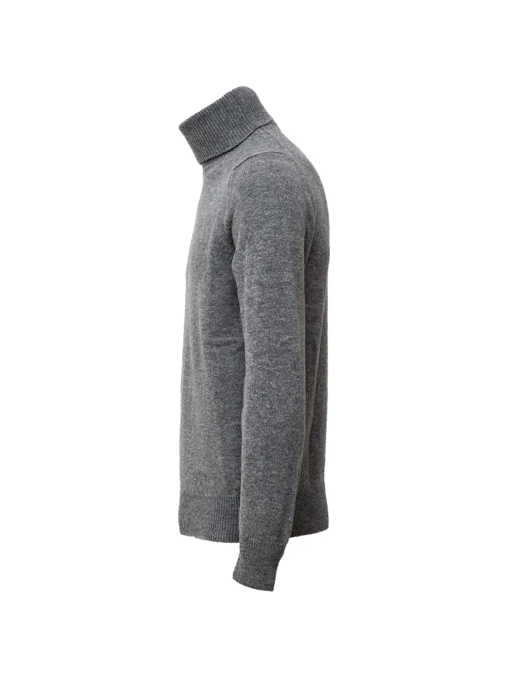 Zanone roll-neck wool sweater Grijs