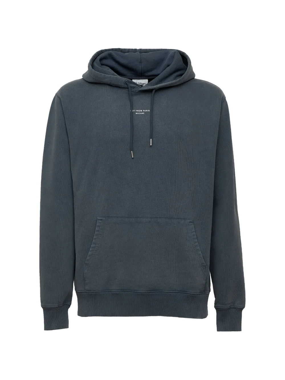 Drôle De Monsieur slogan-print cotton hoodie