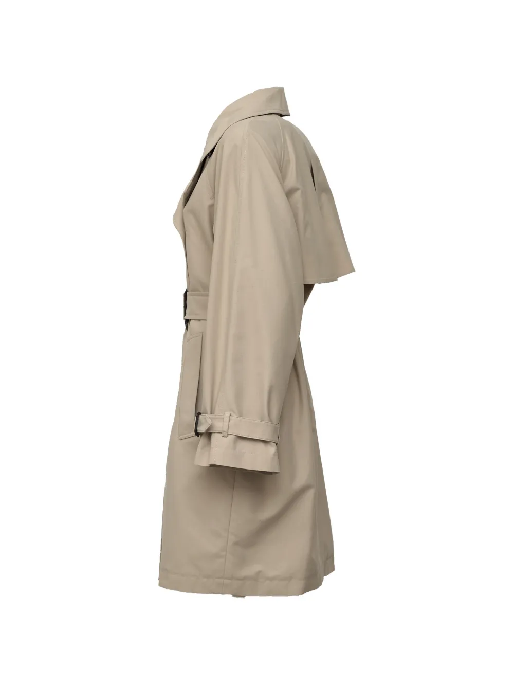 Max Mara buttoned trench coat Beige