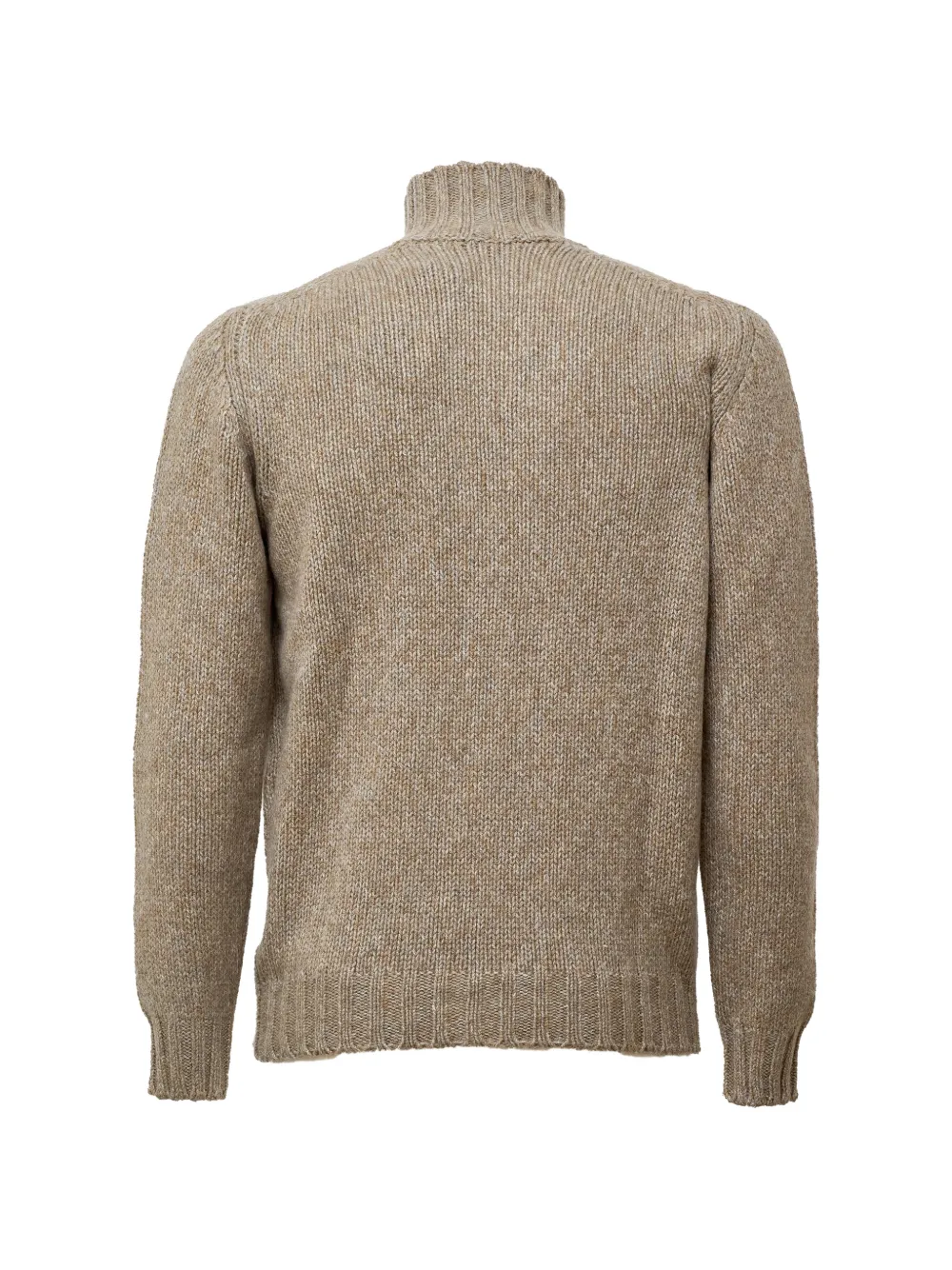 Fedeli chunky-knit high-neck sweater Beige