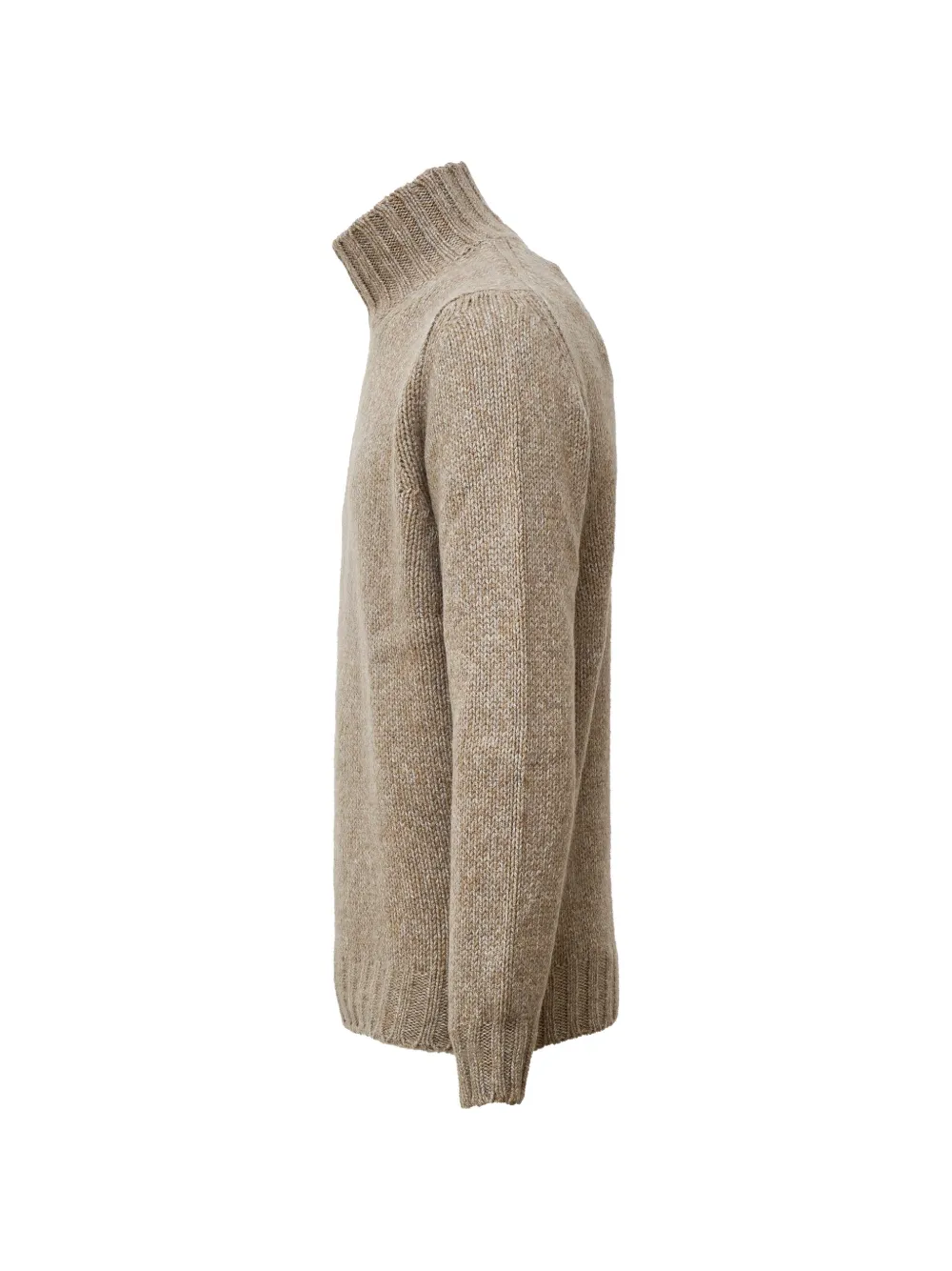 Fedeli chunky-knit high-neck sweater Beige