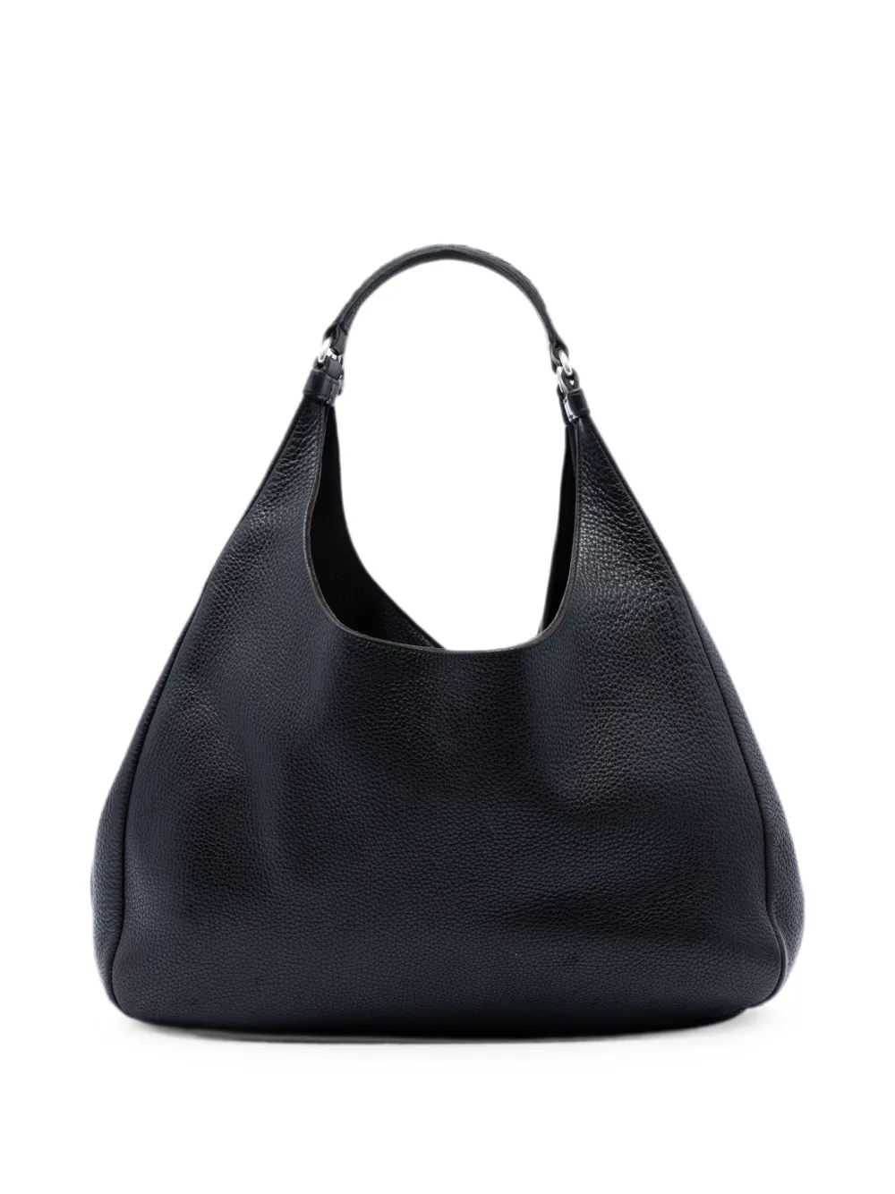 Bottega Veneta Pre-Owned 2005 Large Leather Campana hobo bag - Nero
