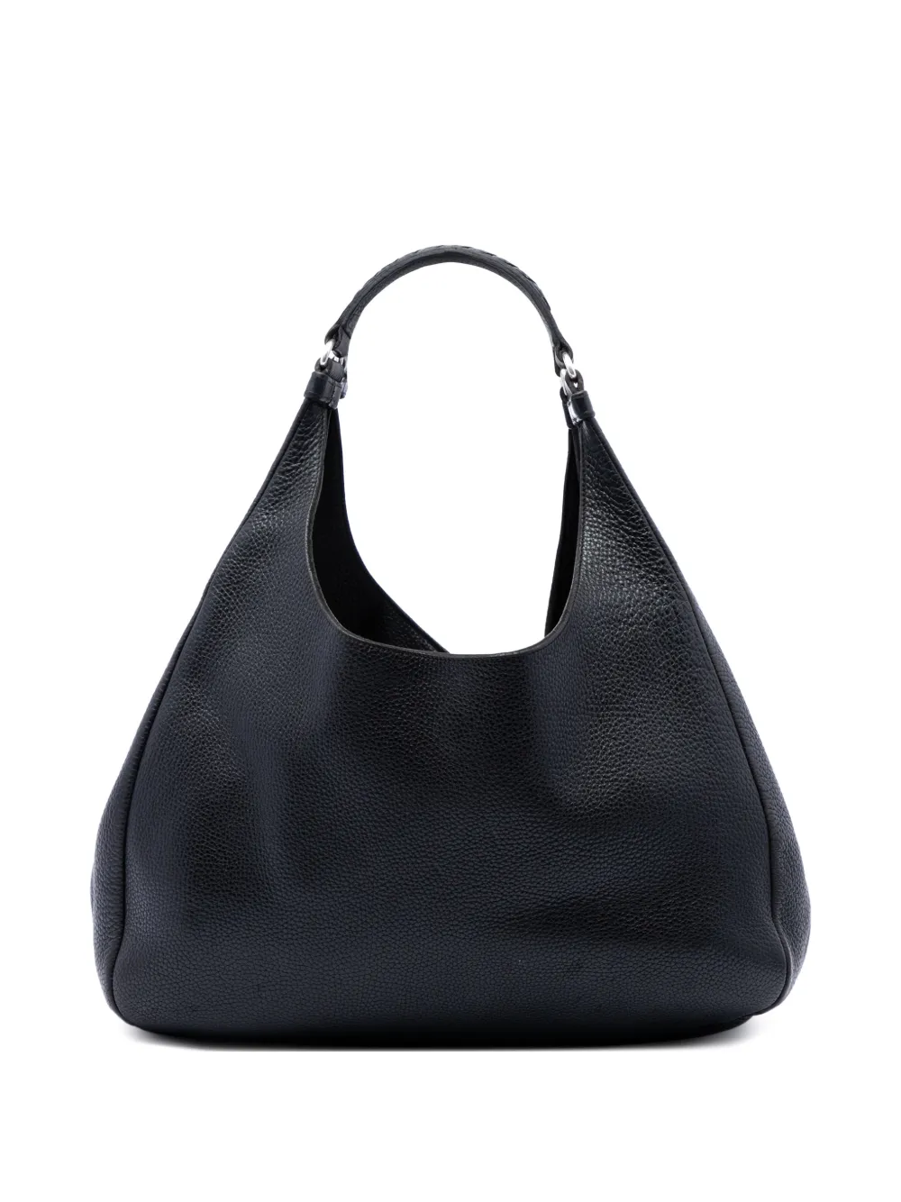Bottega Veneta Pre-Owned 2005 Large Leather Campana hobo bag - Nero