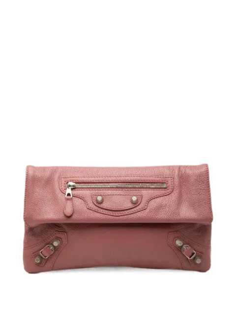 Balenciaga Pre-Owned bolsa de mano Motocross Giant 21 Envelope de piel de becerro granulada 2005-2026