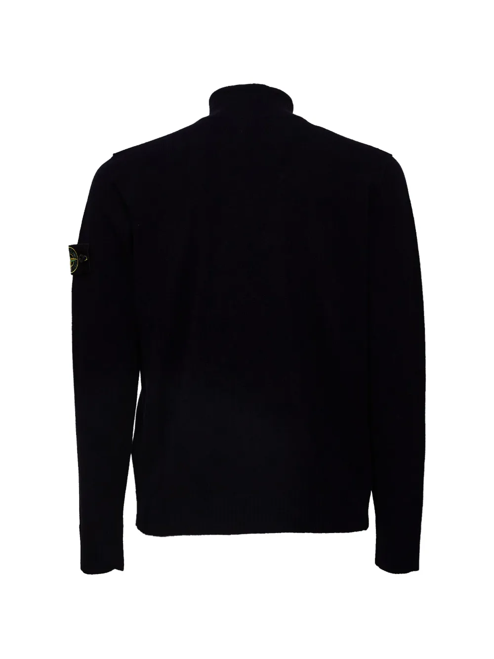 Stone Island zip-up cardigan Zwart