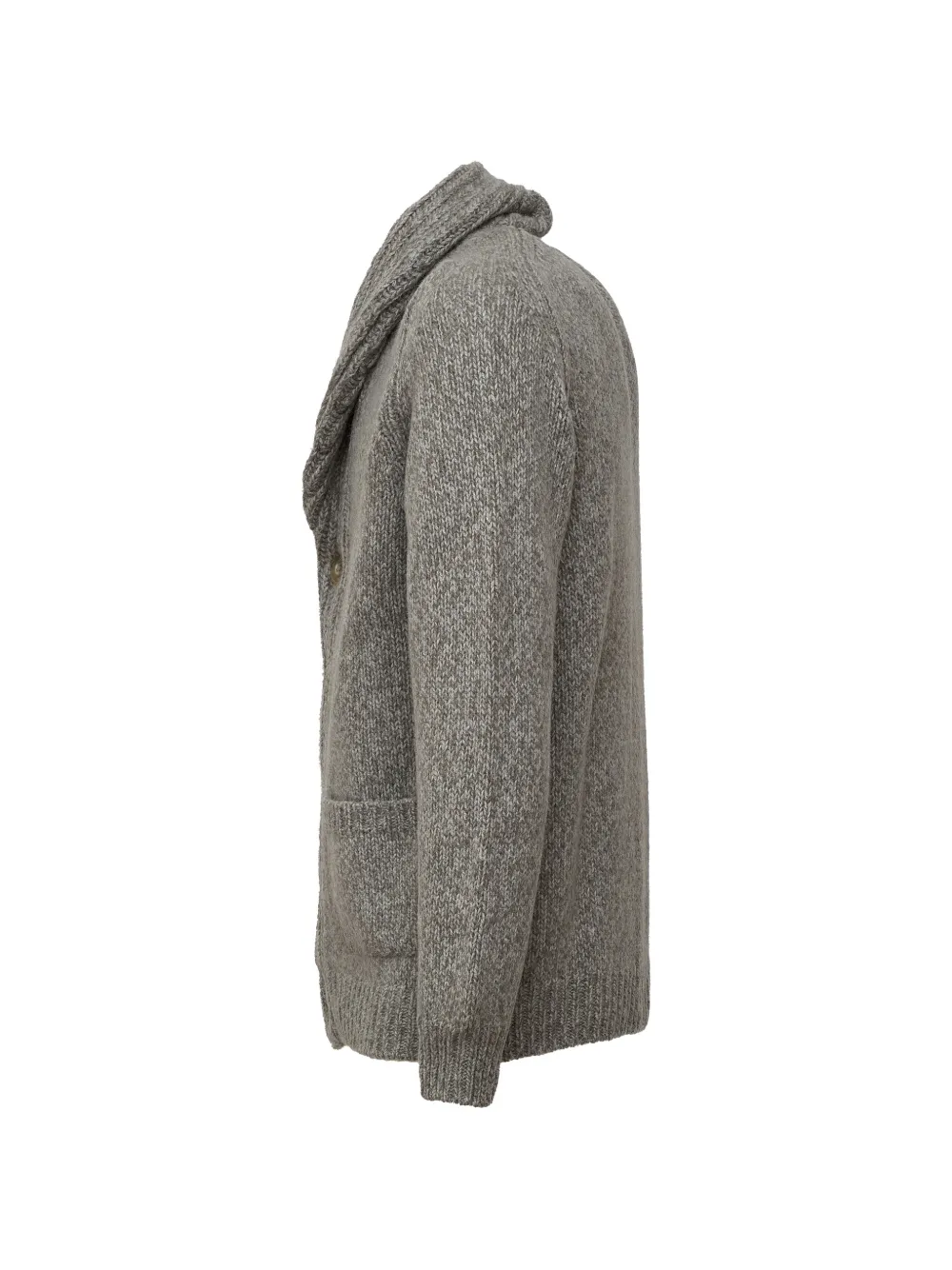 Fedeli Quito shawl-collar cardigan Grijs
