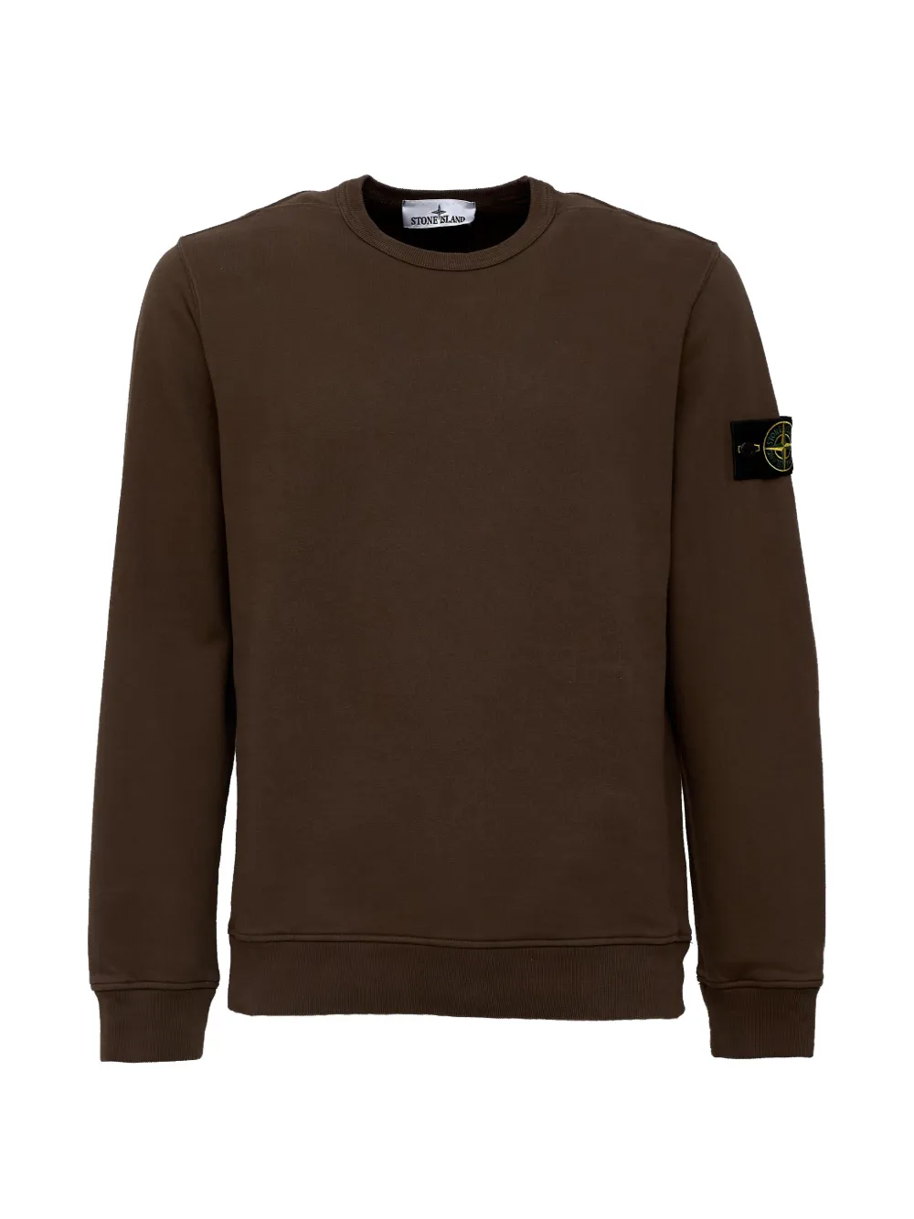 Stone Island 6100049 brushed organic cotton fleece sweatshirt