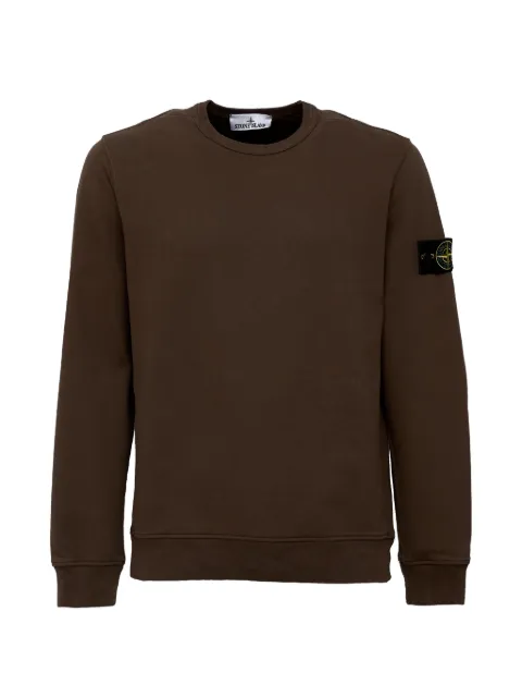 Stone Island 6100049 brushed organic cotton fleece sweatshirt