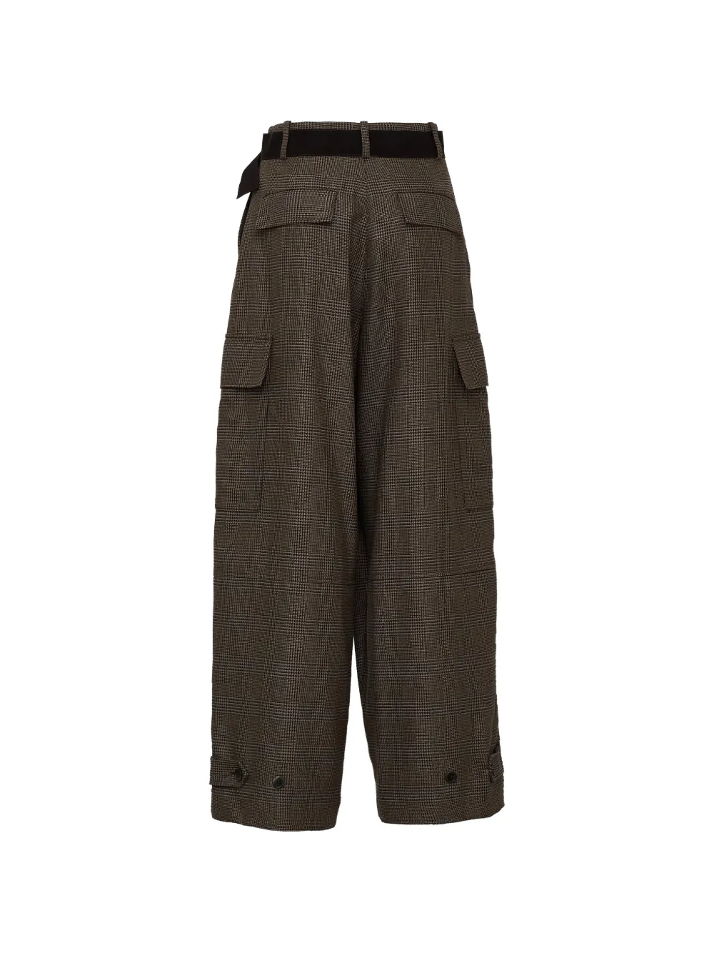P.A.R.O.S.H. Geruite broek Bruin