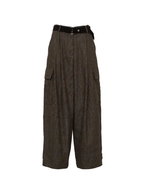 P.A.R.O.S.H. Prince of Wales check trousers