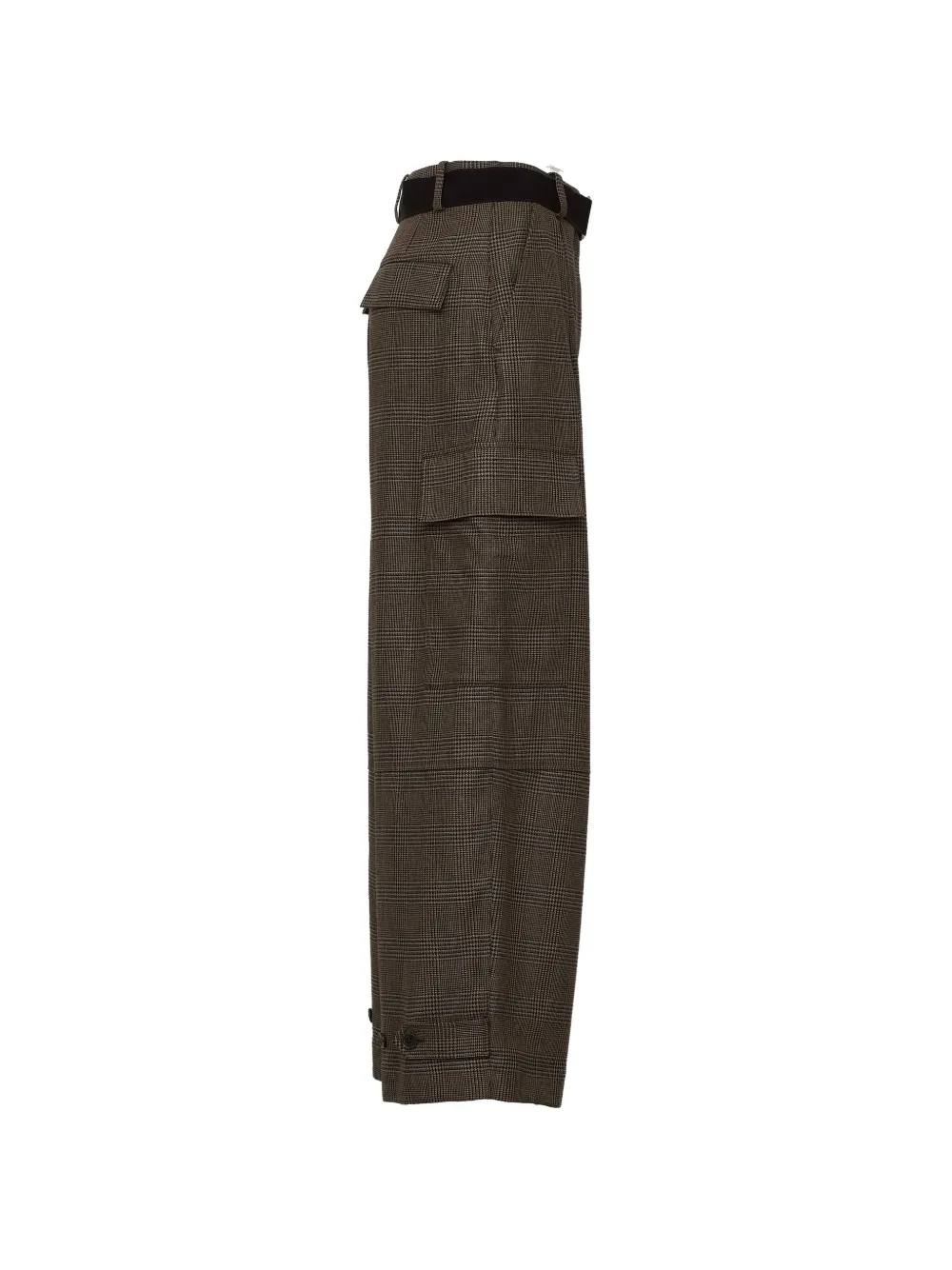 P.A.R.O.S.H. Geruite broek Bruin