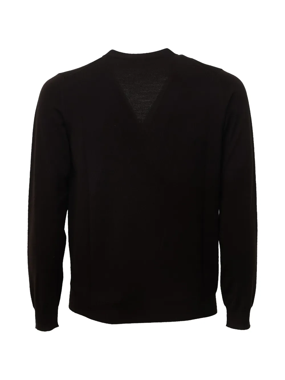 Zanone button-up V-neck cardigan Bruin