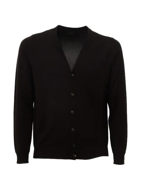 Zanone button-up V-neck cardigan