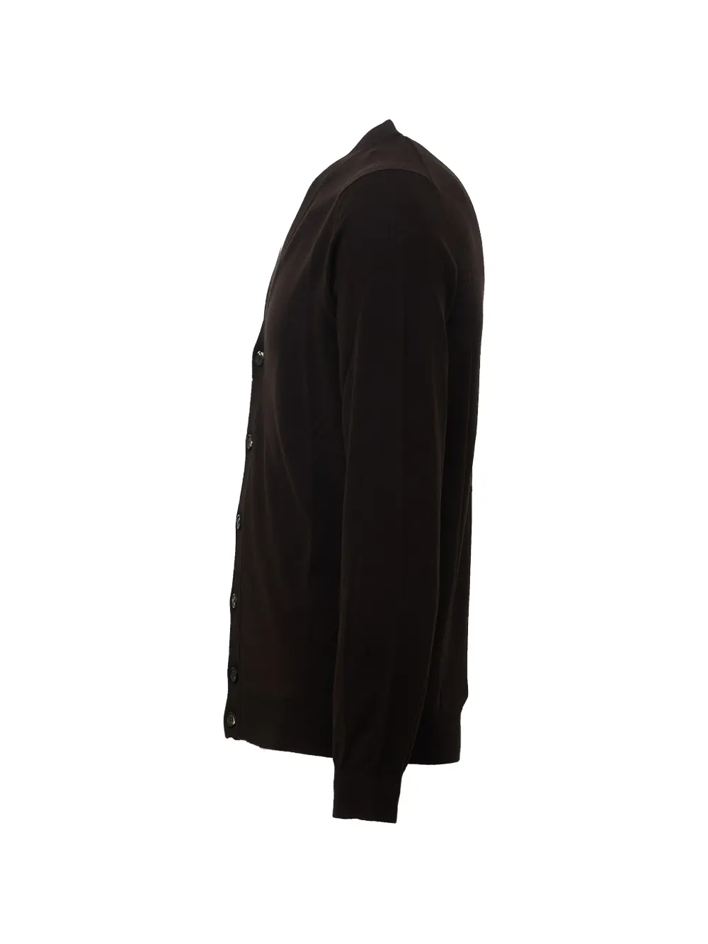 Zanone button-up V-neck cardigan Bruin