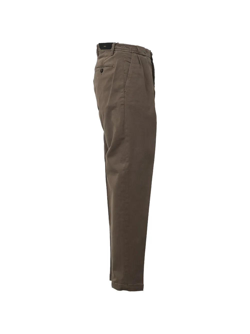 Briglia 1949 Portobello geplooide katoenen broek Beige